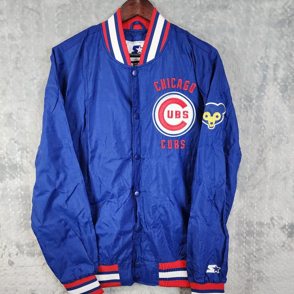 Men Starter Chicago Cubs Starter Jacket